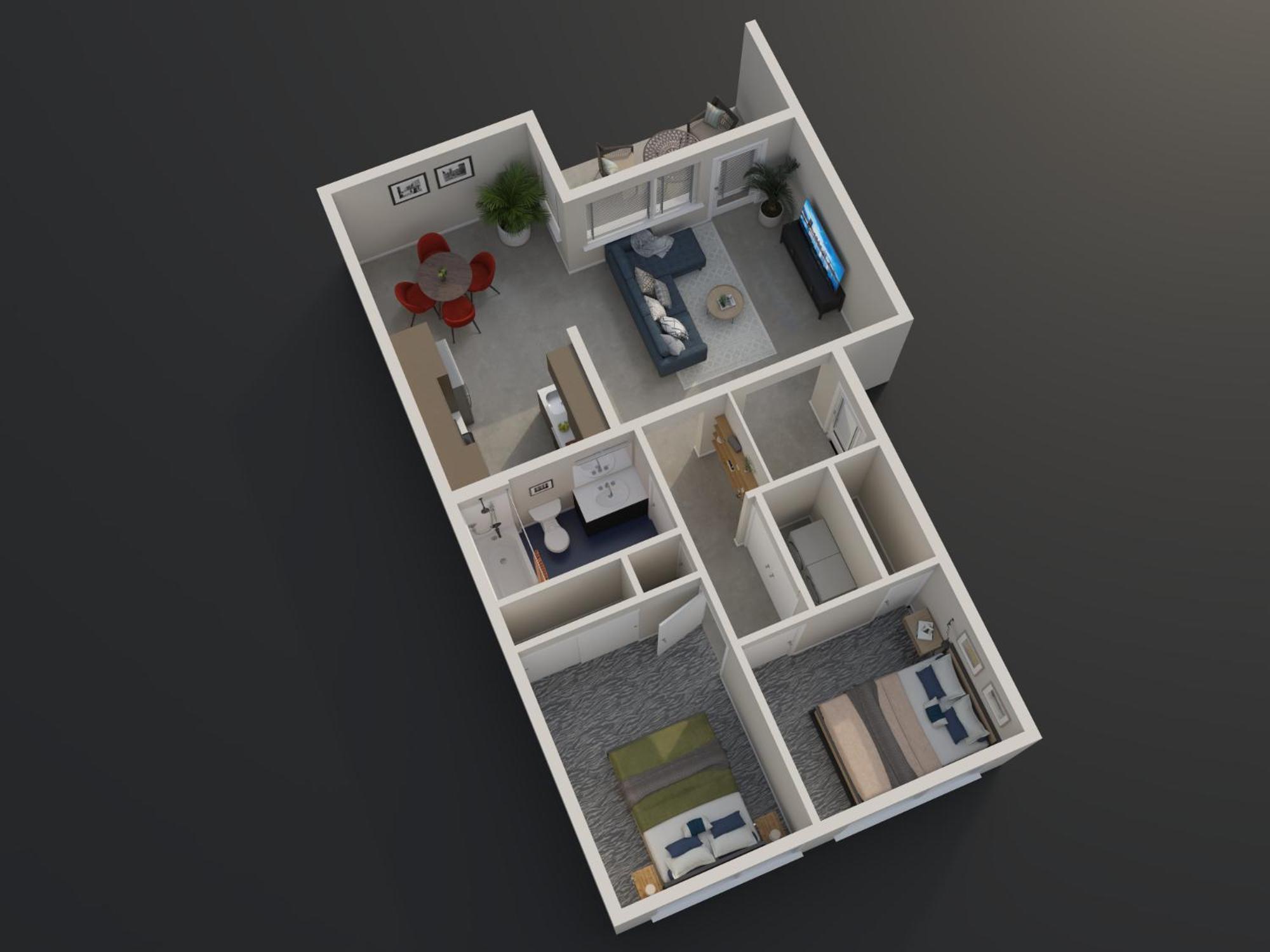 Apartment Retro Modern 2-bedroom With 90 Walkscore Portland